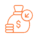 Animated icon of money or cash